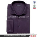 new men's polyester microfiber dress shirts with long sleeves